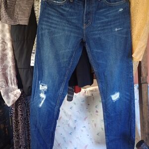 Levi's Kids Blue Distressed Jeans